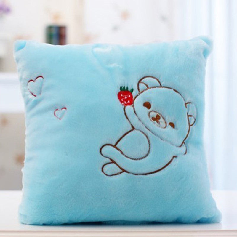 LED Light Star Plush Pillow