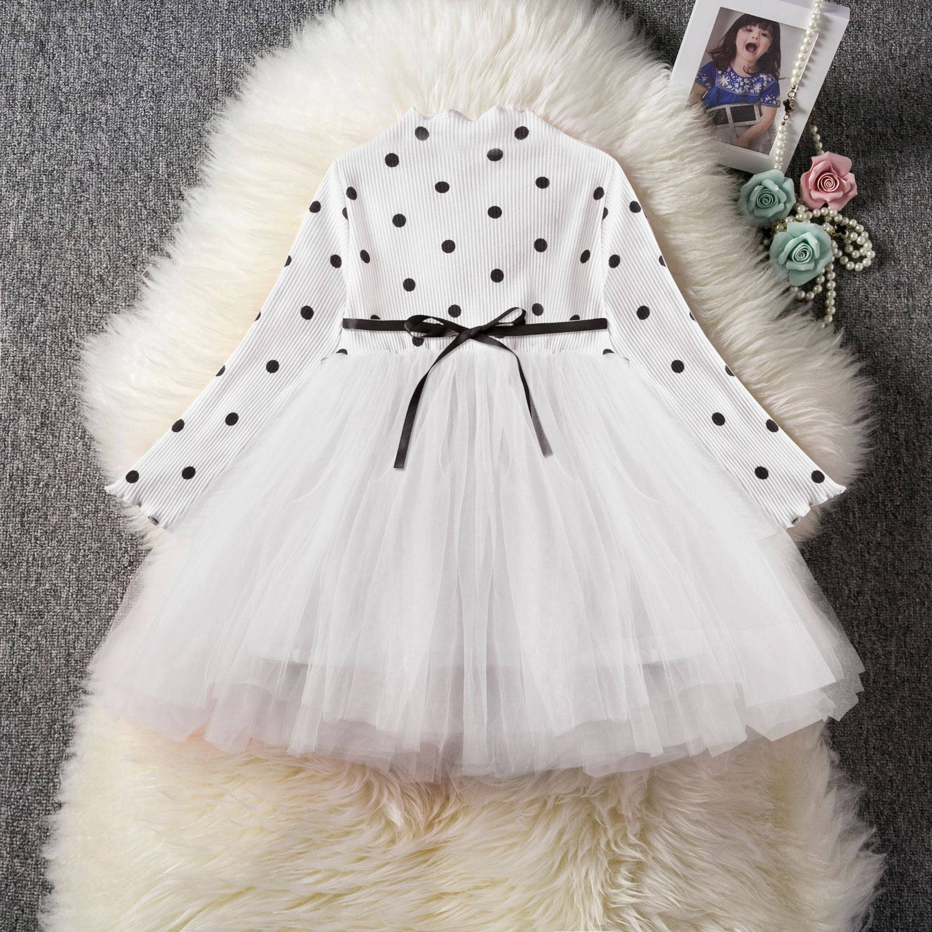 Baby Girls Tutu Lace Dress