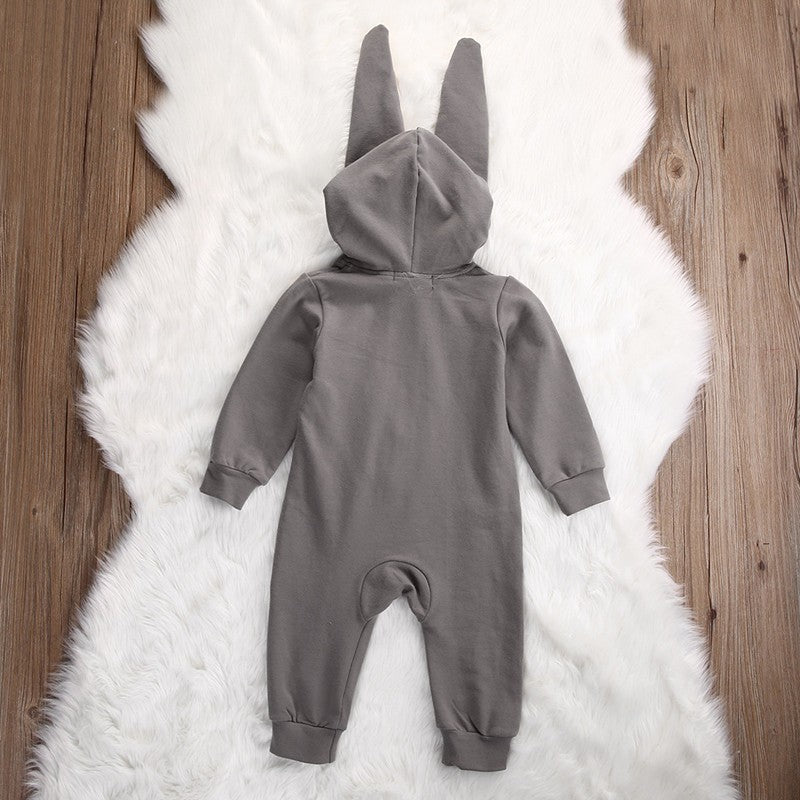 Baby Rabbit Hoodie Romper