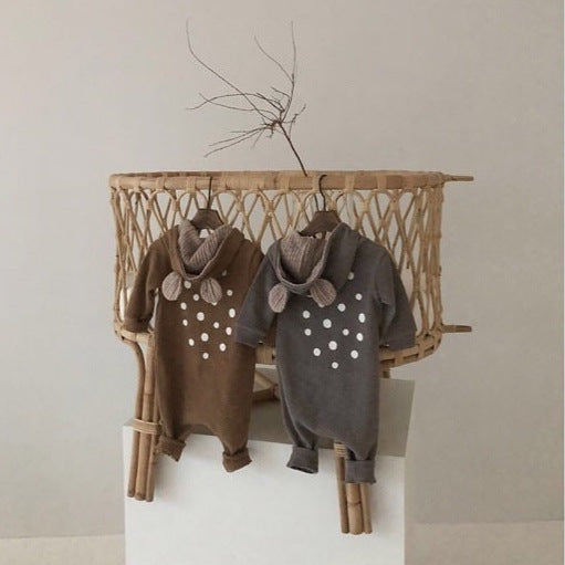 Long-Sleeve Baby Romper