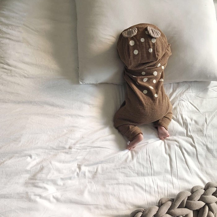 Long-Sleeve Baby Romper