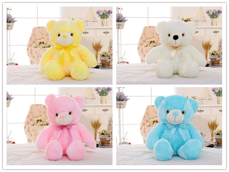 LED Light Up Teddy Bear Plush Toy