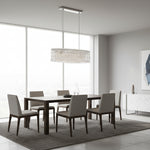 Oval Crystal Chandelier – Modern Elegance