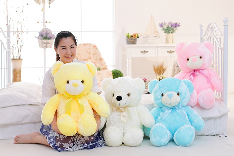 LED Light Up Teddy Bear Plush Toy