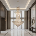 Empire Extra Large French Classic Multi-tiered Crystal Chandelier