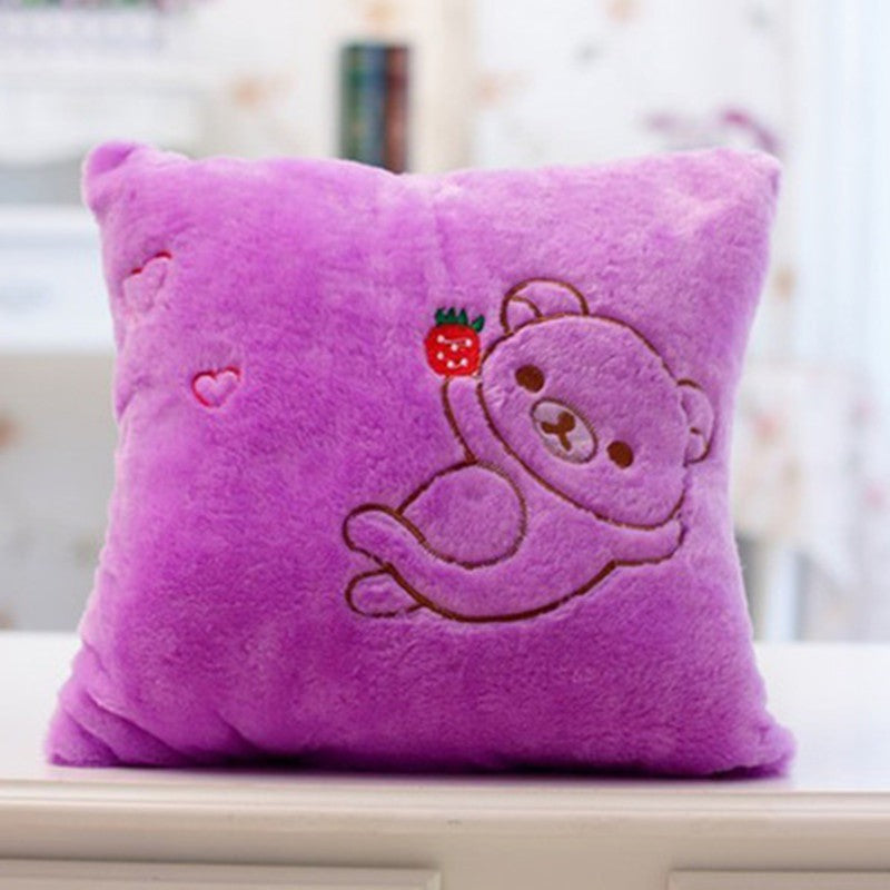 LED Light Star Plush Pillow