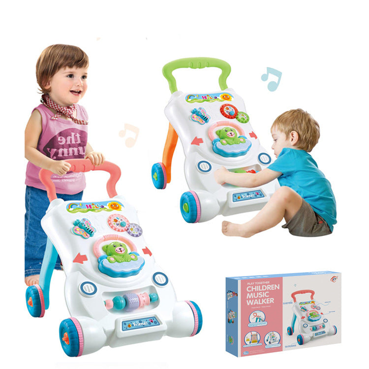 Kids Musical Walker Stroller