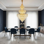 3 Layers Extra Large D78.7"*H137.8"/ 85 Lights Living Room Chandelier Magnificent Luxury Foyer Entryway Hotel Lobby Hallway Crystal Light Fixture