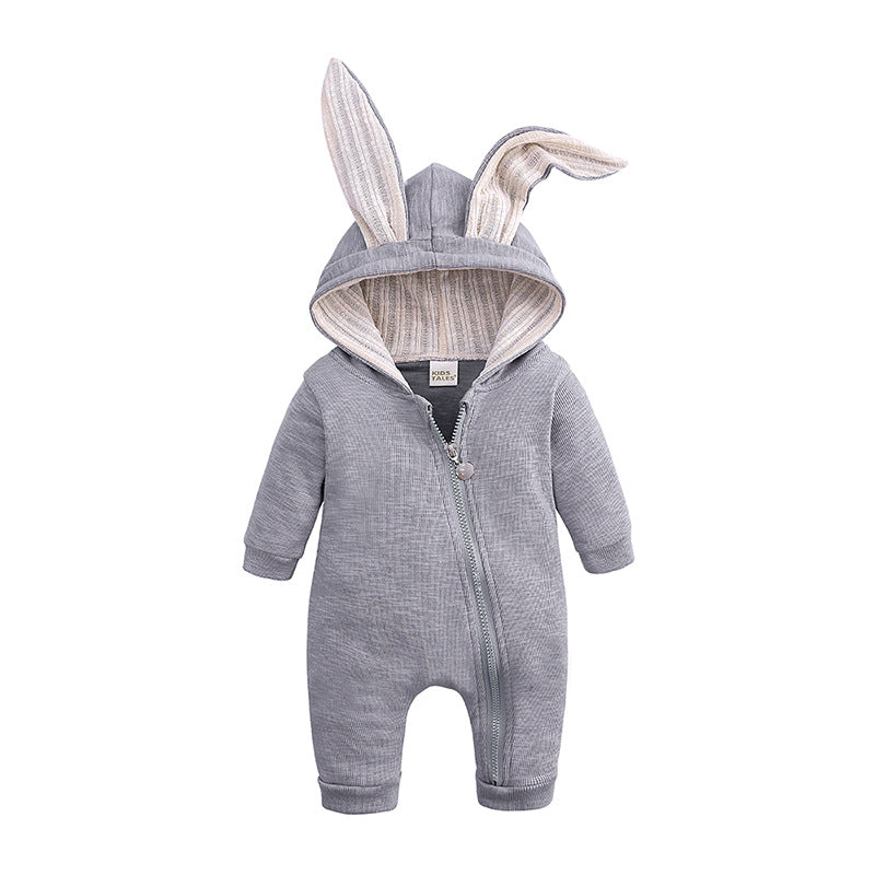 Baby Rabbit Hoodie Romper