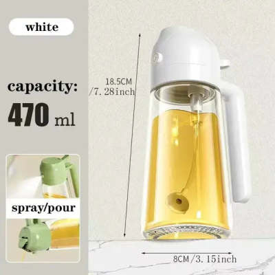 2-in-1 Kitchen Oil Spray Oiler