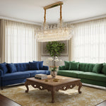 Modern K9 Crystal Round Chandelier
