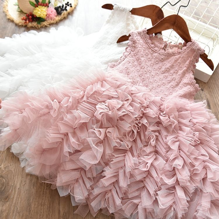 Girls Lace Princess Dress