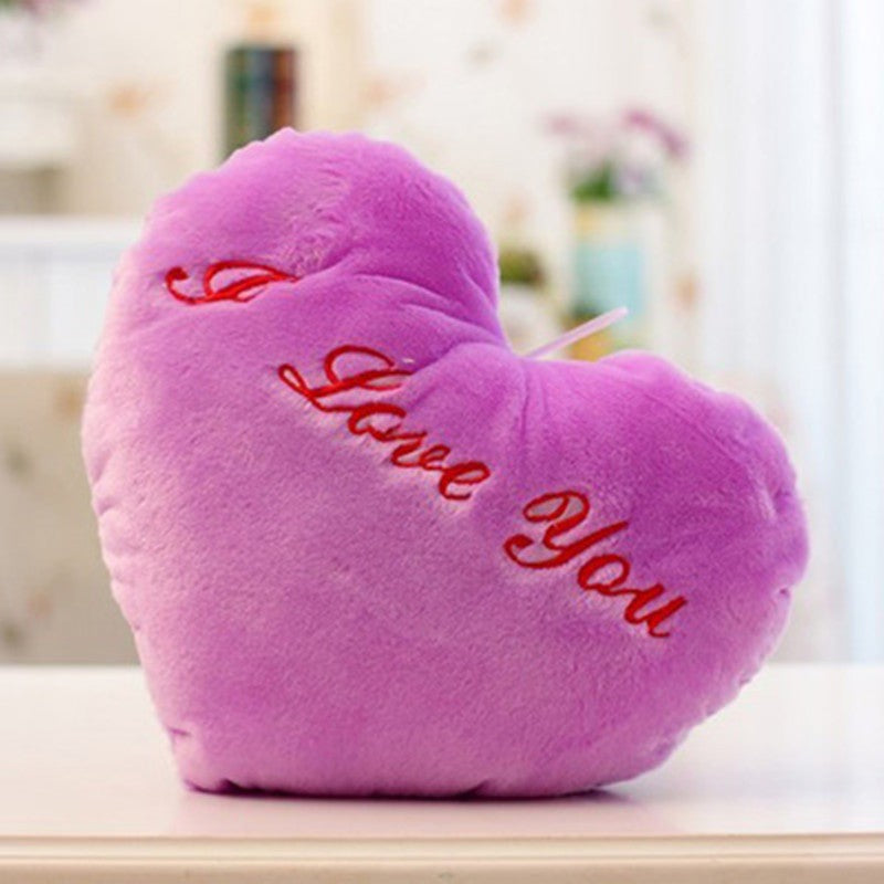 LED Light Star Plush Pillow