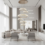 Modern Round Crystal Chandelier