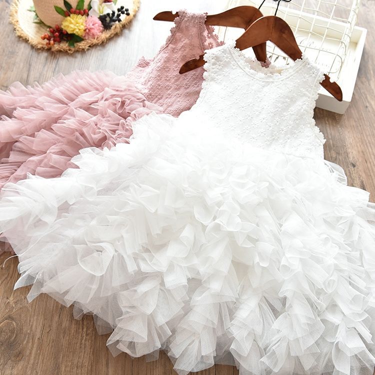 Girls Lace Princess Dress