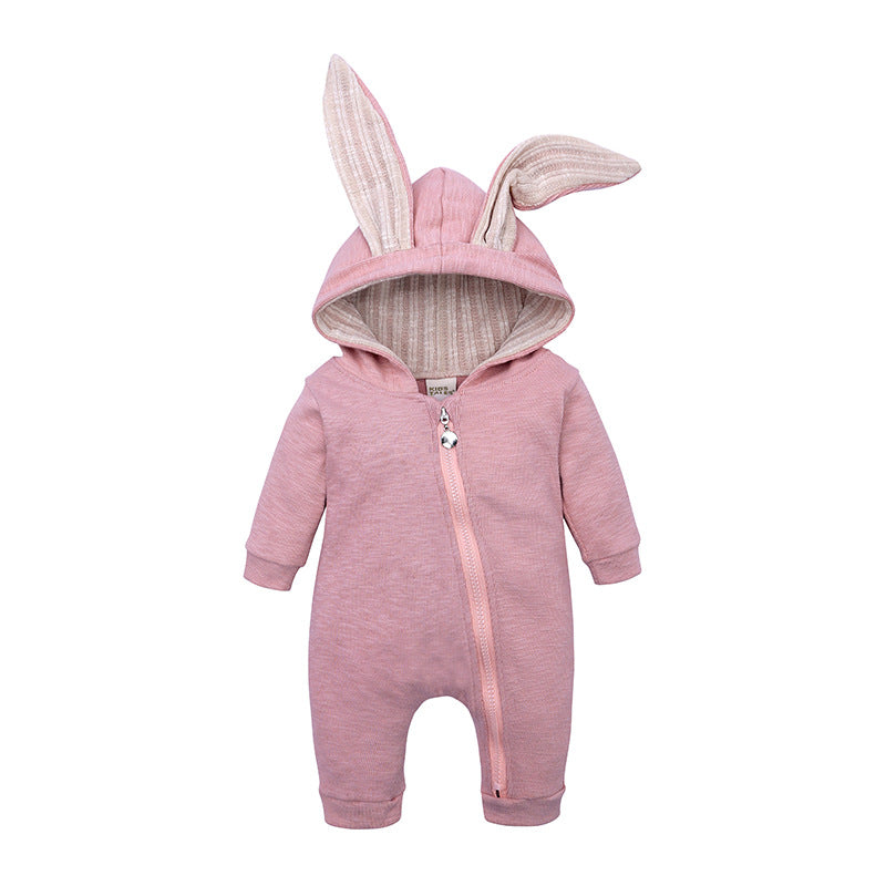 Baby Rabbit Hoodie Romper