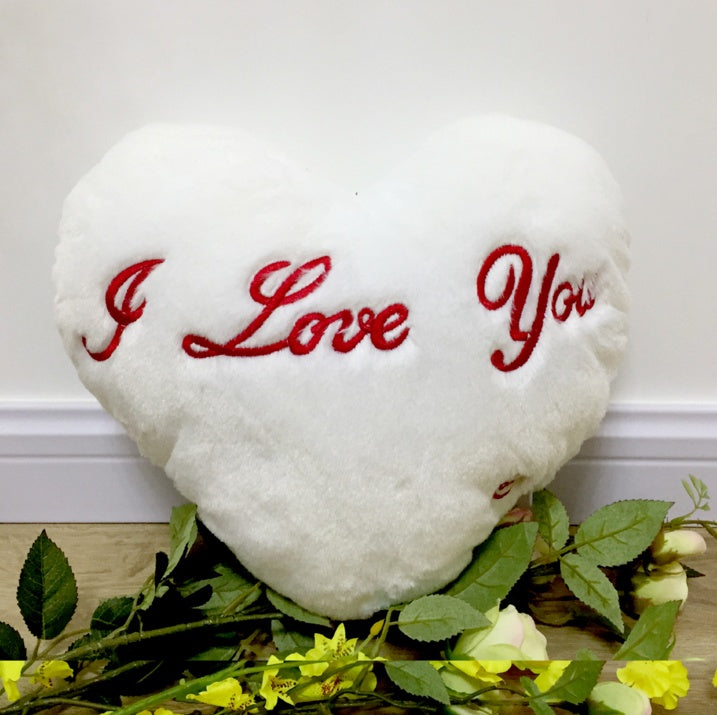 LED Light Star Plush Pillow