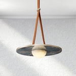 Carey FloatDisc Alabaster Pendant