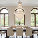 Luxury Modern Multi-Tiered Crystal Chandelier