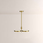 Amos Dual Shallow Drums Chandelier