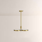 Amos Dual Shallow Drums Chandelier