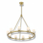 Aragon 12 Light Chandelier Alabaster