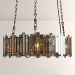Lailan Antique Glass Lailar Round Chandelier
