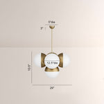 Borg Round Globe Chandelier