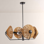 Camilla Round Rattan Chandelier
