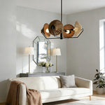 Camilla Round Rattan Chandelier