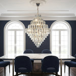 Extra Large Customization Foyer Decorative Crystal Chandelier Lighting Fixture Living Room For Entryway Staircase