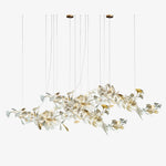 Luxury Modern Ceramic and Metal Chandelier