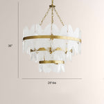 Malory Three-Layer Round Chandelier
