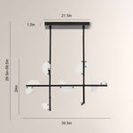 Nora Linear Alabaster Chandelier