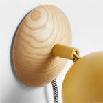 Adjustable Nursery Wall Sconce – Kids Room Plug-In Lighting
