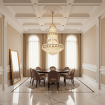 Luxury Antique Empire Crystal Chandelier
