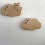 Teddy Cloud Kids Wall Light – Soft Night Lighting