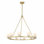 Aragon 12 Light Chandelier Alabaster