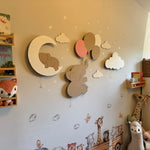 Nursery Wall Light Set – Cloud & Moon Baby Lighting