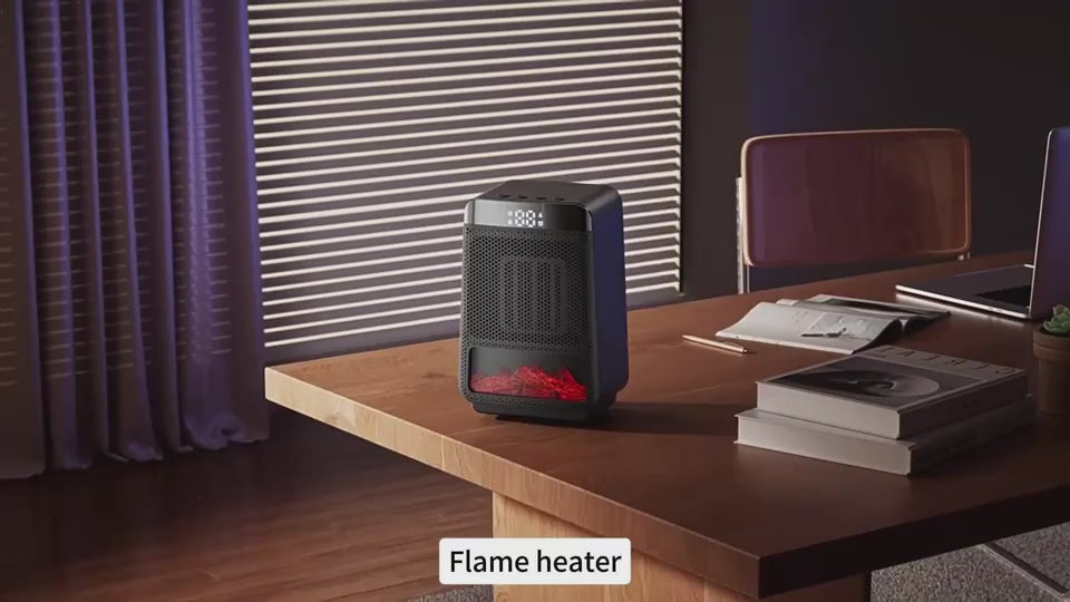 1500W 3D Flame PTC Fan Heater